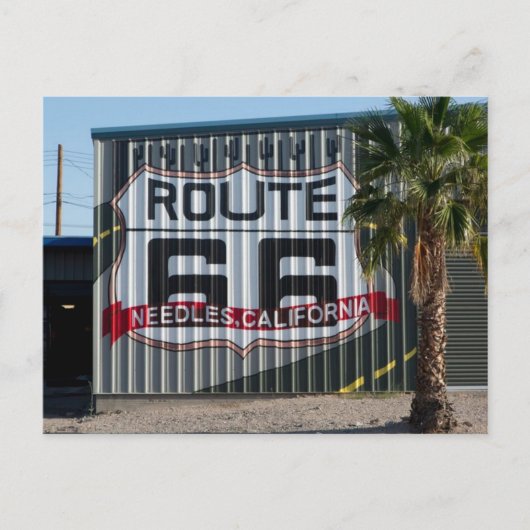 US Route 66 Travel Needles California Briefkaart (Voorkant)