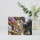 US Route 66 Travel Postcard Briefkaart (Staand voorkant)