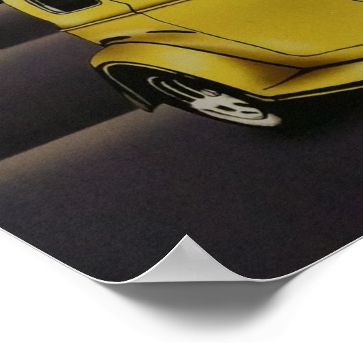 US Route 66 Vintage Poster (Hoek)