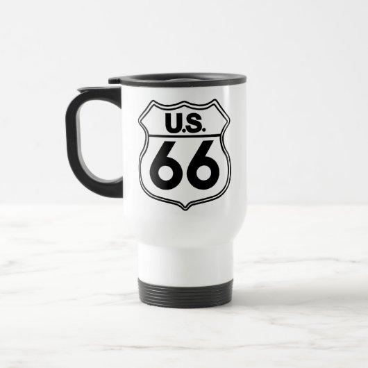 US Route 66 White Reisbeker (Links)