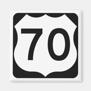 US Route 70 Sign Magneet