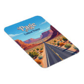 US Route 89 bij Page Arizona Magneet (Rechterzijde)