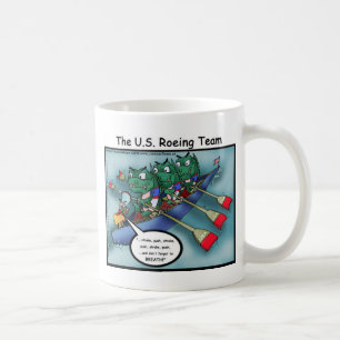 US Rowing (Roe-iend Team Grappige T-shirts Kaarten Koffiemok
