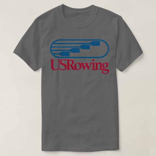 Us Rowing White T-shirt (Design voorkant)