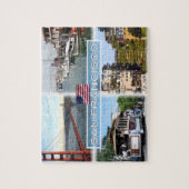 US San Francisco - Golden Gate Bridge - Kabelauto. Legpuzzel (Verticaal)