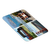 US San Francisco - Napa Golden Gate Bridge Magneet (Rechterzijde)