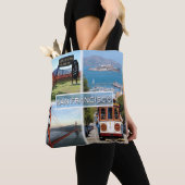 US San Francisco - Napa Golden Gate Bridge Tote Bag (Dichtbij)