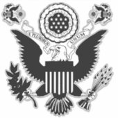 US Seal Sticker (Voorkant)