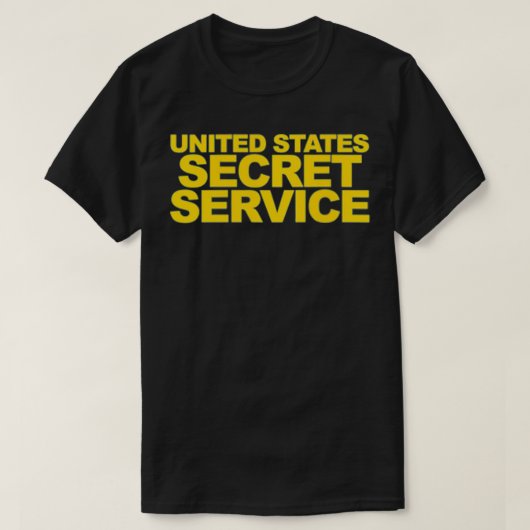 US Secret Service Police Enforcement T-shirt (Design voorkant)