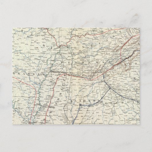 US-sectie van Colton Briefkaart (Voorkant)