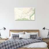 US-sectie van Colton Canvas Afdruk (Insitu (Slaapkamer))