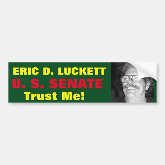 US SENATE EDL121815 BUMPERSTICKER (Voorkant)