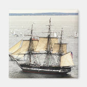 US Ship Constitution, Parade of Sail Magneet (Voorkant)
