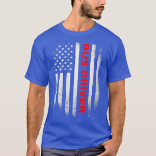 US-Shirt voor buschauffeur T-shirt
