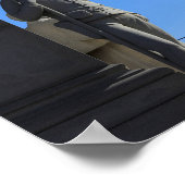 US Soldier Statue Wood Poster (Hoek)