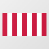 US Sons of Liberty 9 Stripes Flag Raamsticker (Vel)