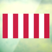 US Sons of Liberty 9 Stripes Flag Raamsticker (Vel 3)