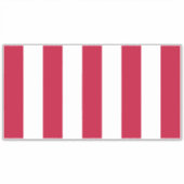 US Sons of Liberty 9 Stripes Flag Sticker (Voorkant)
