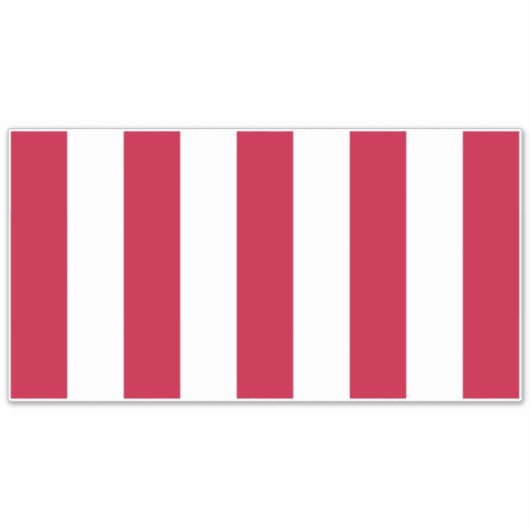 US Sons of Liberty 9 Stripes Flag Sticker (Voorkant)