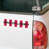 US_Sons_OfLiberty_9Stripes_Flag, Sons of Liberty Bumpersticker (Op Truck)