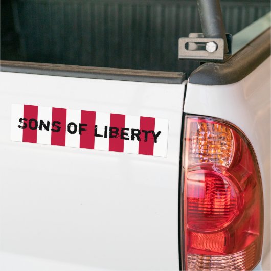 US_Sons_OfLiberty_9Stripes_Flag, Sons of Liberty Bumpersticker (Op Truck)