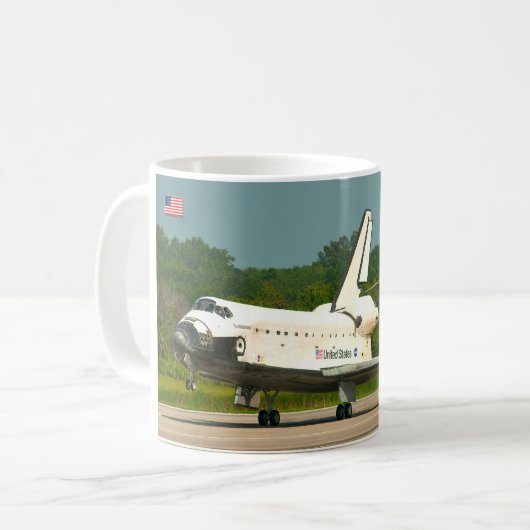 US SPACE SHUTTLE 1981-2011 KOFFIEMOK (Voorkant links)