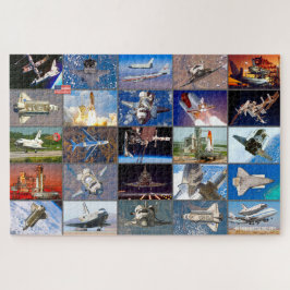 US SPACE SHUTTLE 1981-2011 "MONTAGE" LEGPUZZEL