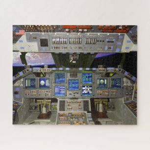 US SPACE SHUTTLE COCKPIT 1981-2011 (11x14 inch) Legpuzzel