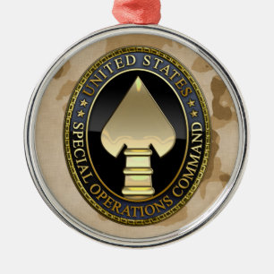 US Speciaal Operationeel commando Metalen Ornament