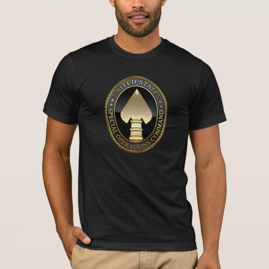 US Speciaal Operationeel commando T-shirt (Voorkant)