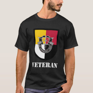 US Special Forces - 3e SFG Groep - Veteraan Zwart T-shirt