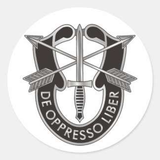 US Special Forces Crest Ronde Sticker