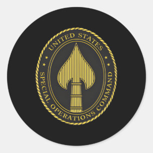 US Special Forces US SOCOM Seal Ronde Sticker