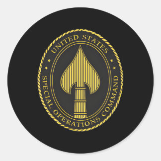 US Special Forces US SOCOM Seal Ronde Sticker