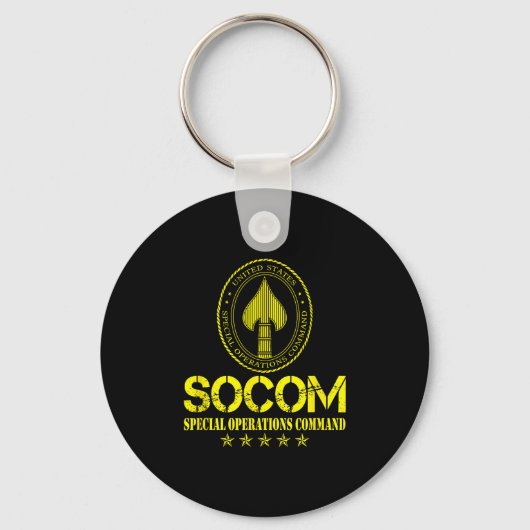 US Special Operations Command SOCOM Patriottische Sleutelhanger (Voorkant)