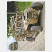 US SPECIALE OPERATIONELE VOERTUIGEN - MRZR-4 FLEECE DEKEN (Voorkant)