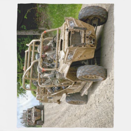 US SPECIALE OPERATIONELE VOERTUIGEN - MRZR-4 FLEECE DEKEN (Voorkant)