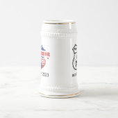 US Spyder Ryders Blackstone Valley RWF Stein Bierpul (Center)