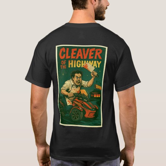  US Spyder Ryders - Cleaver Of The Highway T-shirt (Achterkant)