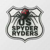 US Spyder Ryders - Decal Abstract Schild (Vel)