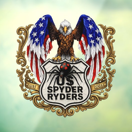 US Spyder Ryders - Decal Adelaar (Vel 3)