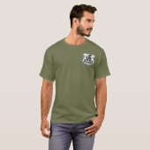 US Spyder Ryders - Eagle Flag Logo Back T-shirt (Voorkant volledig)