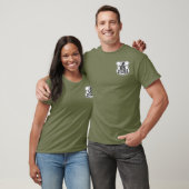 US Spyder Ryders - Eagle Flag Logo Back T-shirt (Unisex)