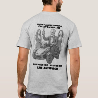 US Spyder Ryders - Flauwe versiertruc T-shirt