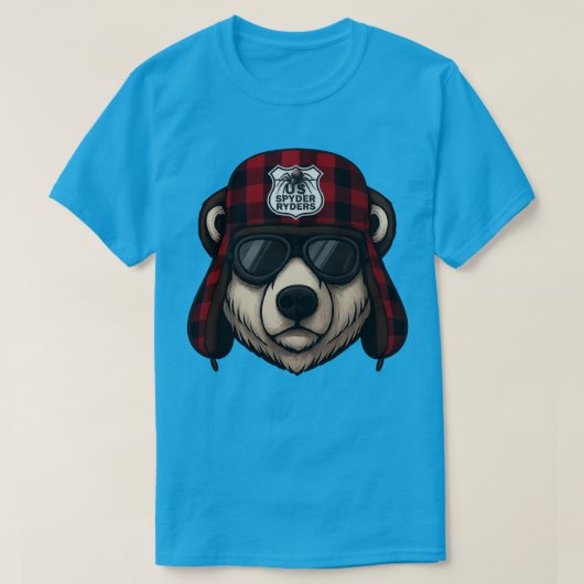 US Spyder Ryders - IJsbeer3 T-shirt (Design voorkant)