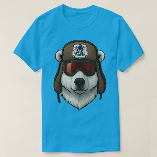 US Spyder Ryders - IJsbeer4 T-shirt (Design voorkant)