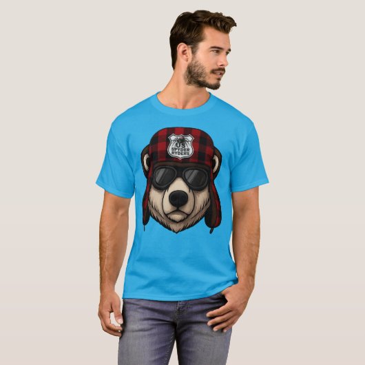 US Spyder Ryders - Polar Bear3 T-shirt (Voorkant volledig)