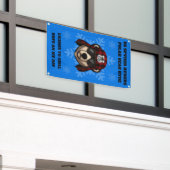 US SPYDER RYDERS - Polar Bear Ryde Banner3 Spandoek (Buitenkant Gebouw)