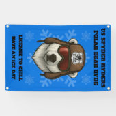 US SPYDER RYDERS - Polar Bear Ryde Banner4 Spandoek (Horizontaal)