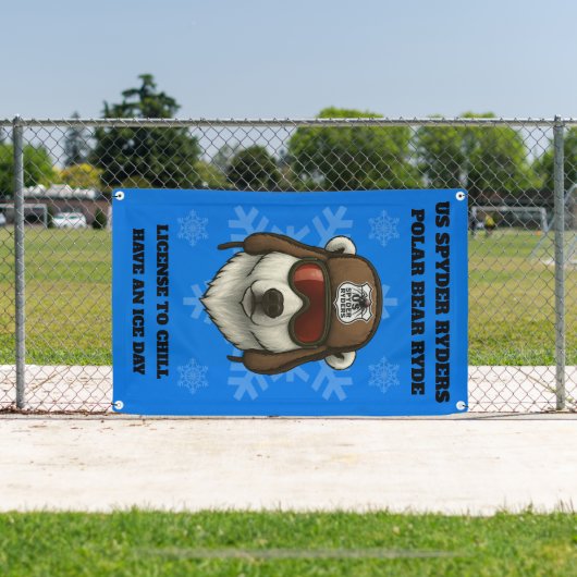 US SPYDER RYDERS - Polar Bear Ryde Banner4 Spandoek (Insitu)